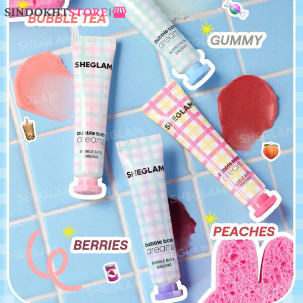بالم لب شیگلم رنگ Bubble tea