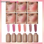 خرید رژگونه جیبی کرمی